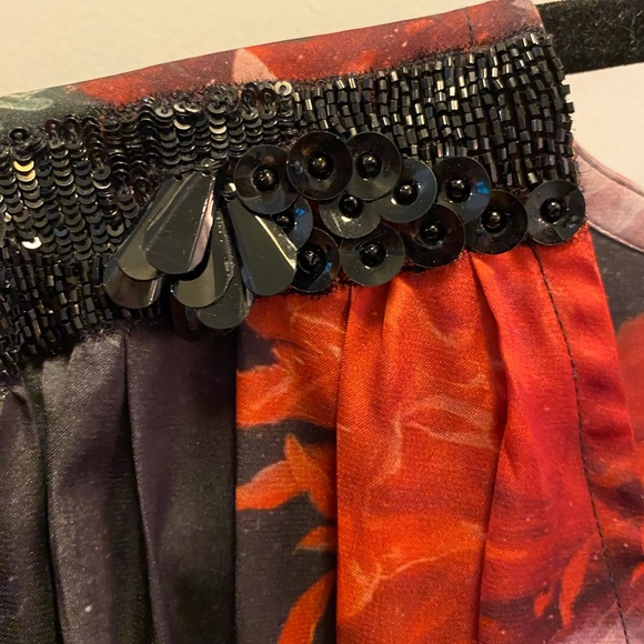 Anthropology rare floral blooms top-L - Picture 4 of 9